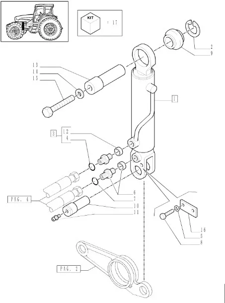 47123025 - Комплект уплотнений