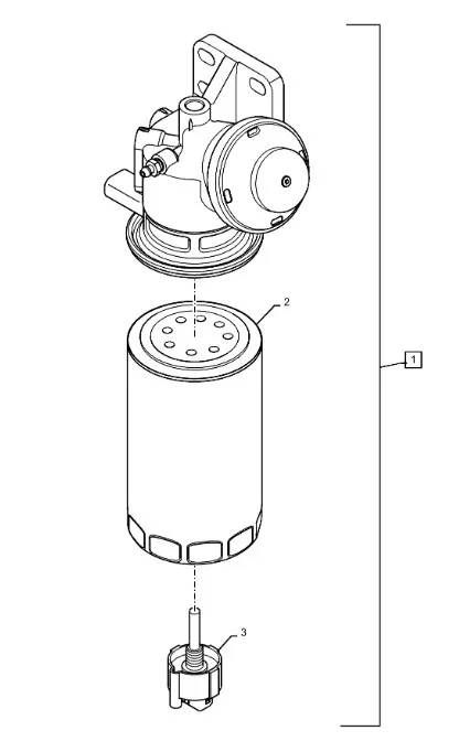 87519307 - Датчик влаги в фильтре груб. оч. топл. NH все комбайны